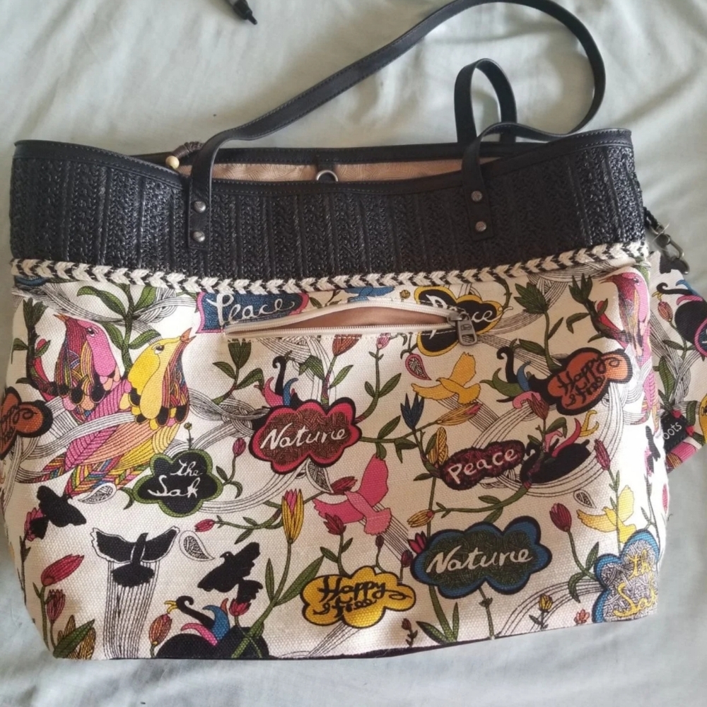 Gran Sasso peace tote multiple colors.